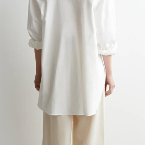 COS Women's White Button Up Shirt, Size 10 - Picture 9 of 10